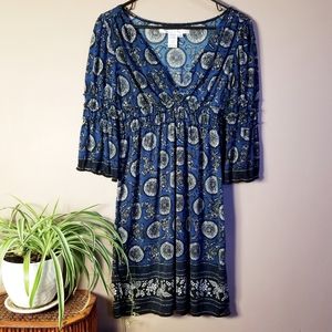 Max Studio summery midi dress